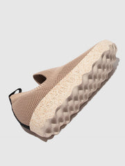 Slip-on Elasticaded Shoes CLIP | Taupe