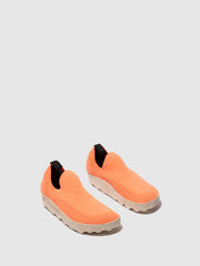 Slip-on Elasticaded Shoes CLIP | Coral