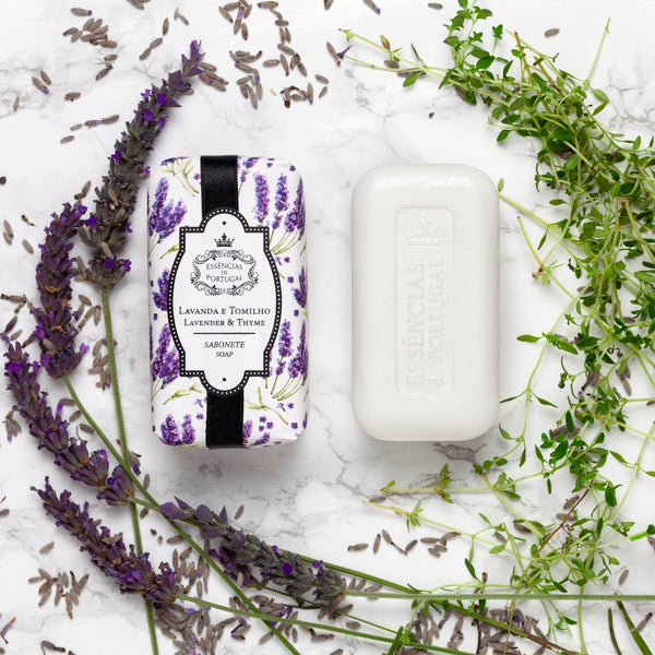 Soap of Lavender and Thyme Enriched with Olive Oil 150gr