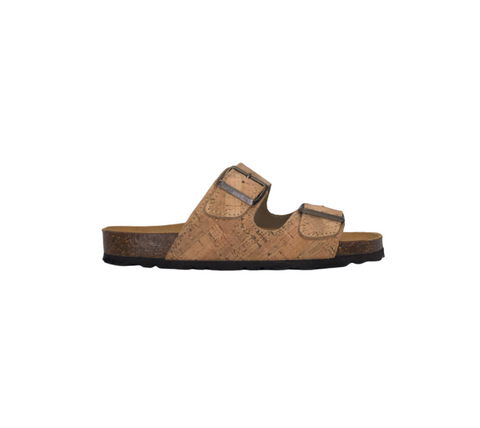 Two Strap Sandal | Natural