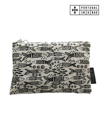 Purse Zippered Multipurpose | B&W Sardines