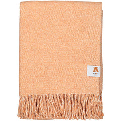 Cotton Tweed Throw - Terracotta