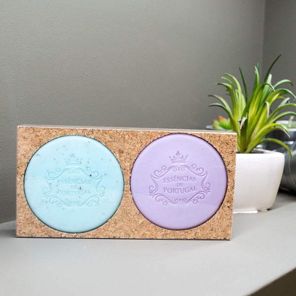 Portuguese Cork Base With 2 Senses Collection Soaps