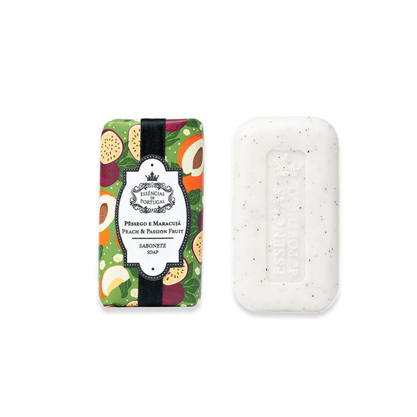 Soap of Peach and Passion Fruit with Peach Seed Exfoliant 150gr