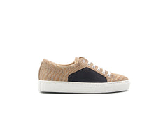 Regular Sneakers | White Snake & R-PET Grey - Vegan Shoes Rutz