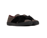 Vegan Slip On | Croco Black - Vegan Shoes Rutz