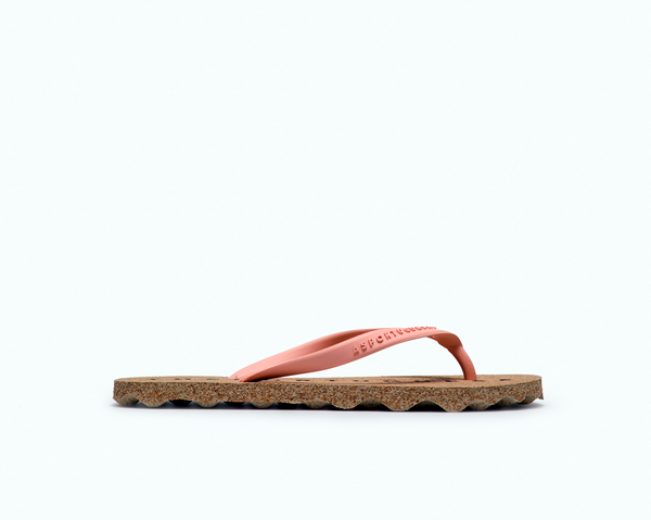 Flip Flops BASE | Natural & Pink