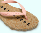 Flip Flops BASE | Natural & Pink