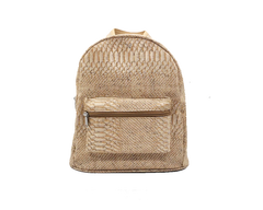 Vegan Backpack | White Snake - Vegan Shoes Rutz